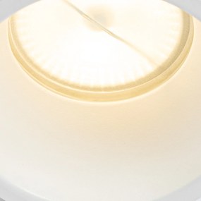 Set di 12 faretti incasso bianchi GU10 70mm IP44 - Dept
