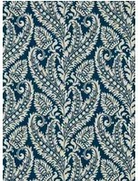 Clarke & Clarke Carta da parati Regale - Denim