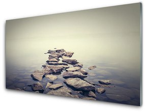 Pannello paraschizzi cucina Rocce, acqua, paesaggio 100x50 cm