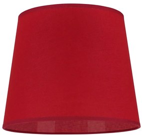 Duolla - Paralume per lampada da tavolo CLASSIC M E27 diametro 24 cm rosso