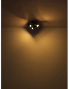 Globo 57914-3 - Faretto ALLVI 3xGU10/25W/230V nero