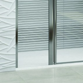 Doccia 130cm con anta battente + 2 fissi laterali KPX6000 - KAMALU