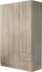 MERIN - armadio di design con 3 ante 2 cassetti