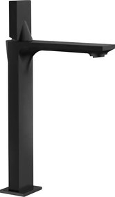 Mexen Crux rubinetto da lavabo alto, nero - 744410-70