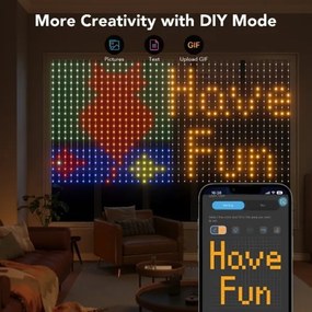 Govee - Catena decorativa a LED RGB dimmerabile LED/15W/230V IP65 Wi-Fi