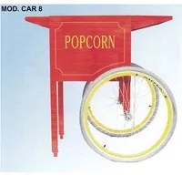 Carrello macchina pop corn popcorn fiera RS0414