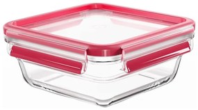 Tefal - Contenitore per alimenti 0,8 l MSEAL GLASS rosso/vetro