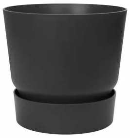 Vaso Elho Greenville Ø 24,48 cm Nero Plastica