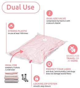 Sacchetti per il vuoto in set da 2 pezzi Hanging Vacuum S - Compactor