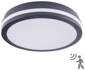 Kanlux 33345 - Plafoniera LED da esterno con sensore BENO LED/24W/230V 4000K IP54