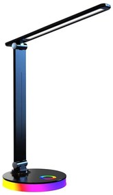 LED RGBW Lampada da tavolo BRUNO LED/5W/5V 3000/4500/6000K nero