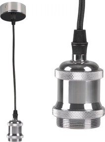 Cavo di alimentazione 1xE27/20W/230V cromo