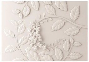 Fotomurale adesivo  Paper Flowers (Cream)  Larghezza x Altezza Home decor 441x315