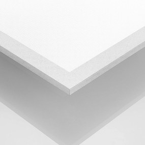 Pannello LED Prios Gelora, 80 cm, 4.000 K, colore argento, alluminio
