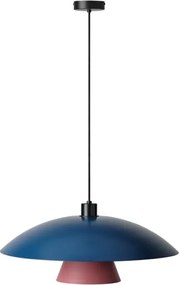 Osram - Lampada a sospensione con cavo DECOR FLYING MUSHROOM 1xE27/25W/230V Ø 50 cm blu