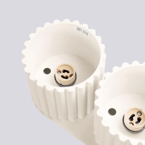 Sollux SL.1790 - Faretto AURA 2xGU10/10W/230V, colore crema