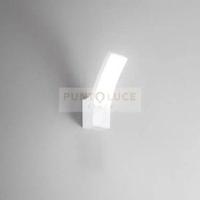 Applique led 12w sail strut.alluminio diffus.pc colore bianco ip65 ...