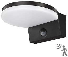 Top Lampada - LED Applique da esterno con sensore LED/15W/230V IP65 nero
