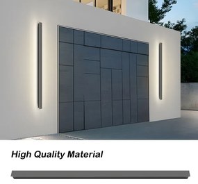 Brilagi - Lampada da parete per esterni LINEAR LED/32W/230V 4000K IP65 antracite