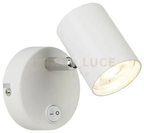 Applique rollo spotlight - metallo bianco