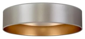 Duolla - Plafoniera LED ROLLER LED/24W/230V diametro 45 cm argento/oro