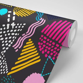 Carta da parati – Motivo Memphis moderno