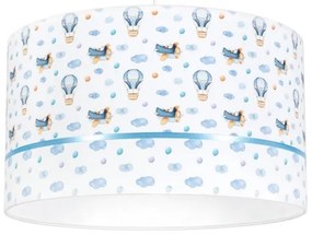 Lampadario per bambini PIKKI 1xE27/60W/230V blu