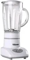 TRISTAR FRULLATORE ELETTRICO VERTICALE CARAFFA IN VETRO GRADUATA DA 450ML BIANCO