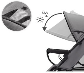 KINDERKRAFT - Passeggino TIK Stone grigio