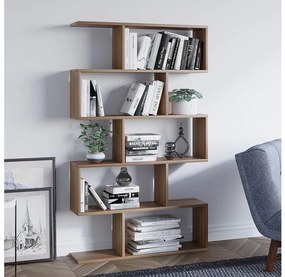 Libreria NILUFER 156x90 cm marrone
