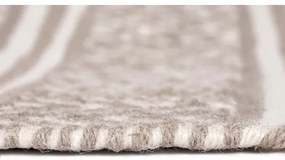 WENKO 24868100 - Tappetino da bagno SHAKI 50x80 cm beige/bianco