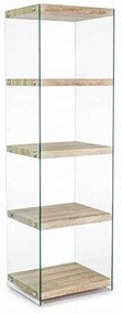 Libreria SURY rovere 48,5x39x160 cm