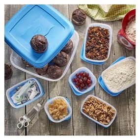 Contenitore per alimenti con coperchio Seal Tight Square Foodsaver, 10 l Premium Range - Addis