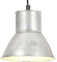 Lampada a Sospensione 25 W Argento Rotonda 17 cm E27 320571