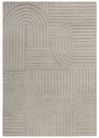Tappeto in lana grigio 120x170 cm Zen Garden - Flair Rugs