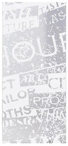 Anta per porta scorrevole Vogue in vetro bianco L 76 x H 215 cm sp.8 mm reversibile