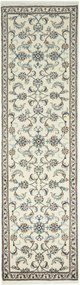 Nain Tappeto persiano 290x80 Beige (Iran) Annodato A Mano