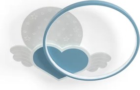 Brilagi - Plafoniera LED per bambini LOVE LED/48W/230V 3000/4500/6000K blu
