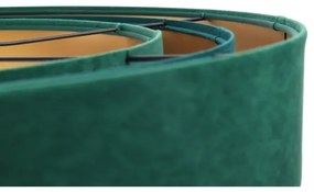 Lampadario su filo TRINITI 1xE27/60W/230V verde/oro