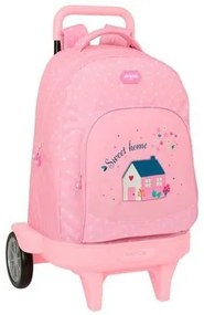 Zaino Scuola Safta Rosa 33 x 22 x 45 cm