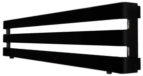 Scaldasalviette ad acqua calda IRSAP STEP nero satinato interasse 1576 mm, L 180 x H 31 cm
