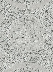 Arte International Carta da parati Rondo - Silber
