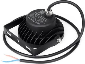 Faro LED 9W RGB+CCT IP66 da Telecomando con Picchetto e Staffa Colore RGB+CCT