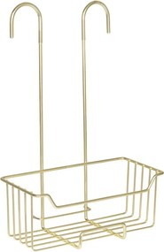 Mensola da bagno sospesa in acciaio inox color oro Milo - Wenko