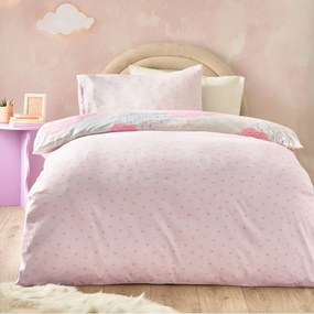 Biancheria da letto per bambini rosa in microfibra per letto singolo 135x200 cm Soft as a Cloud – Catherine Lansfield