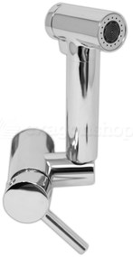 Miscelatore ad incasso con doccetta bidet doppia funzione e flessibile 120 cm in pvc silver e ottone cromo Smart