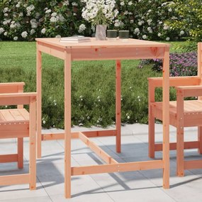 Tavolo da giardino 121x82,5x110cm in legno massello di douglas