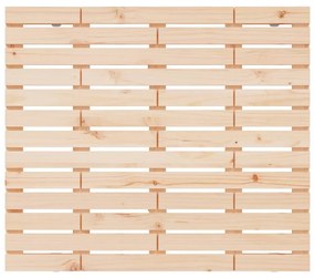 Testiera da parete 146x3x91,5 cm in legno massello di pino