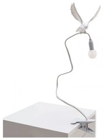 Sparrow Landing Lampada con Morsetto White - Seletti