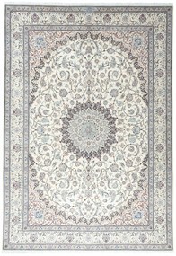 Nain Tappeto 260x370 Beige (Iran) Annodato A Mano